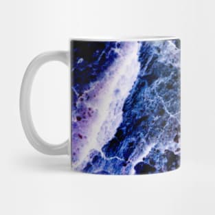 blue lightning Mug